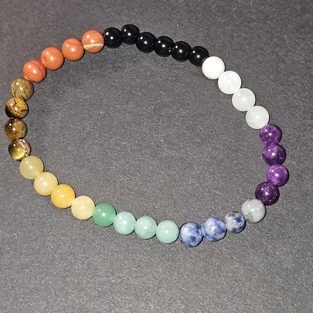 7 Chakra Stone Bracelet